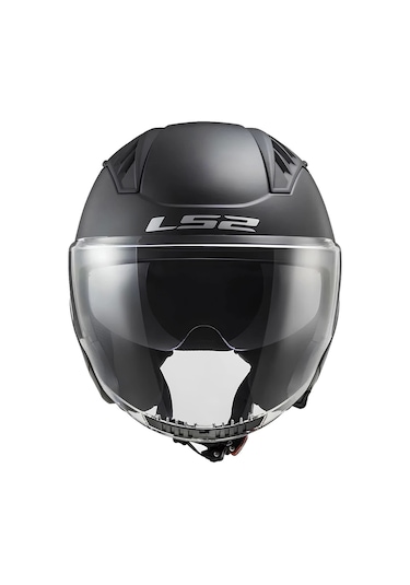 Ls2 Copter 2 Güneş Vizörlü Açık Motosiklet Kaskı Mat Siyah
