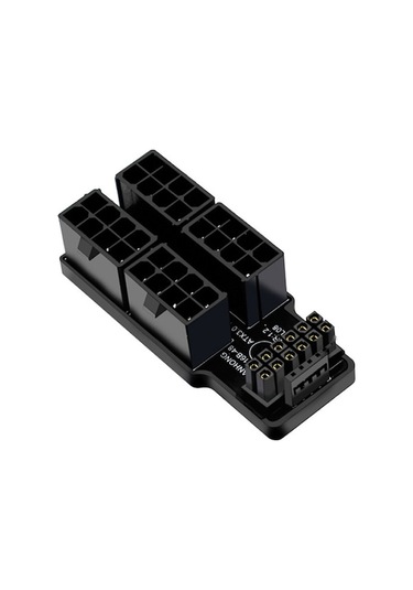 Rogfer B Modeli Atx3.0 12vhpwr 12 600w 180 Derece Servo Direksiyon Konnektörü - Diğer