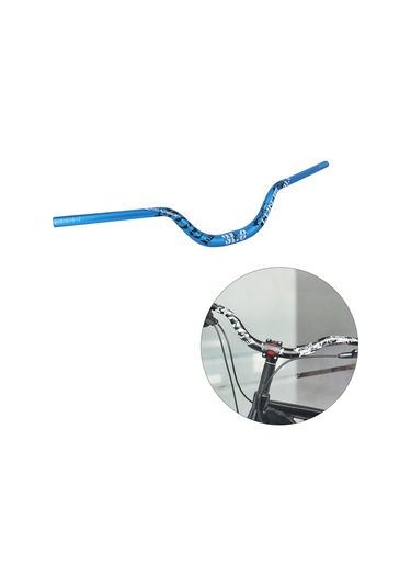 Suntek Dağ Bisikleti Gidon Dh Bisiklet 31.8mm Yükseltici Gidon Kırmızı