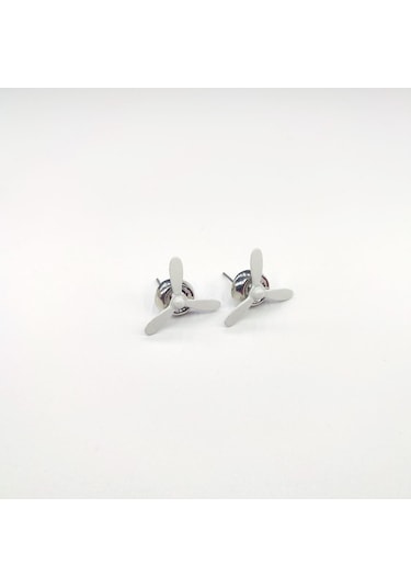 Tedz Collection Pervane Pin Küpe Çok Renkli