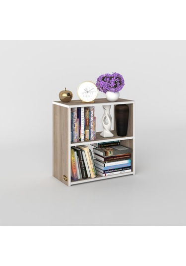 Kenzlife Komodin Riki Crd 60 60 30 Komidin Kitaplık Ayakkabılık Beyaz