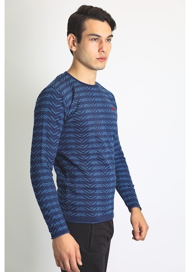 Raınsnow Erkek Triko Kazak Lacivert (504888282) Lacivert