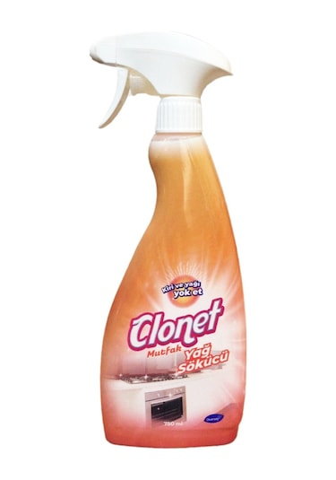 Clonet Temizlik Paketi Mutfak Temizleyici + 1Banyo Ve Kireç Çözücü 2 x 750 ML