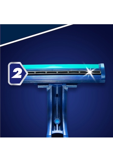 Gillette Blue2 Plus Kullan-At Tıraş Bıçağı 10'lu