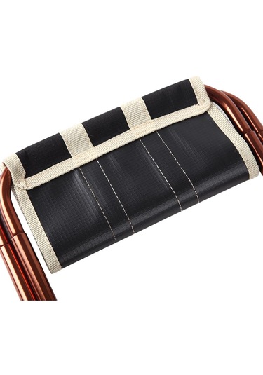 Homyl Taşınabilir Katlanır Tabure Sandalye + Taşıma Siyah Siyah Çok Renkli