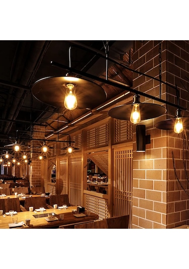 Youtek 5 Adet E27 Vintage Led Ampul, Dimmable 4w 350 Lümen, Nostaljik St64 Şekli, Enerji Verimli Islak Beyaz Işık