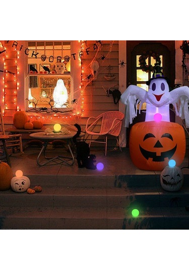 Havuz Yüzen Top Işık Karartma Rgbw 16 Renk Bahçe, Yard Dekor İçin Led Işık Çok Renkli