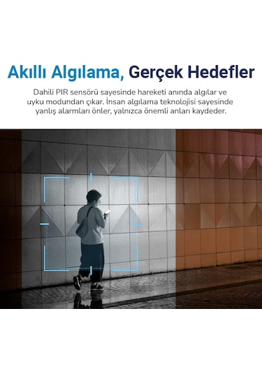 Hybrone Hold İç Ve Dış Ortam Bataryalı Wi-fi Akıllı Kamera