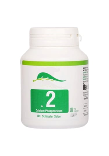 Schüssler Tuzları Nr.2 Calcium Phosphoricum 400 Tablet