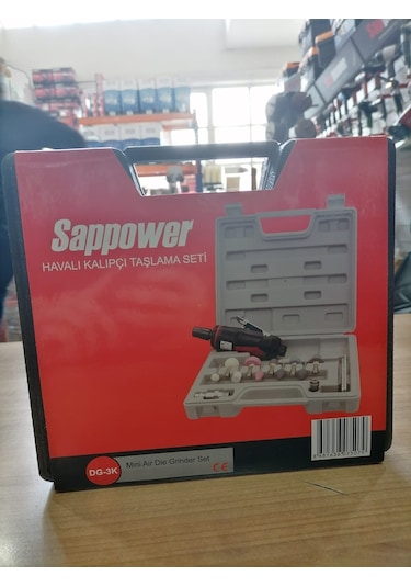 Sappower Dg-3K Havalı Kalıpçı Taşlama Seti (Vızvız)
