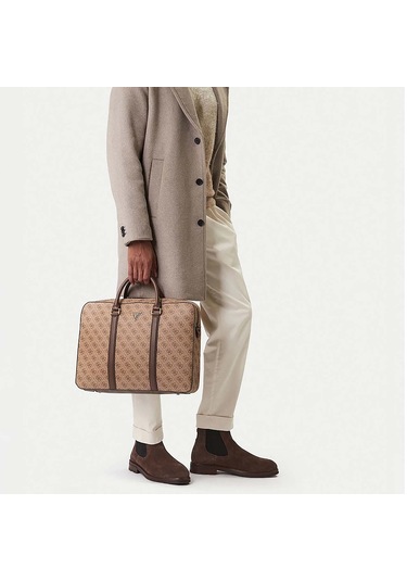 Guess Erkek Evrak Çantası Hmmılop6169 Brown