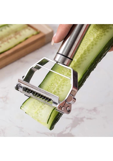 Çok Amaçlı Jülyen Soyucu Meyve Sebze Soyacak Salatalık Kabak Havu