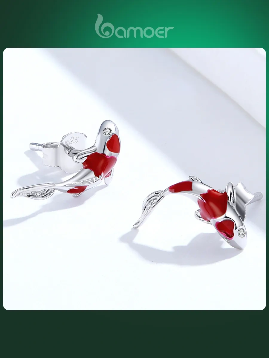 Bamoer 925 Ayar Gümüş Mücevher Küpeler 188655304 Diğer