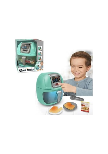 Asya Oyuncak 1017 Pilli Airfryer Oyuncak 9 Parça