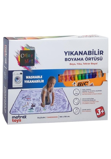 Matrax Oyuncak Yıkanabilir Boyama Halısı