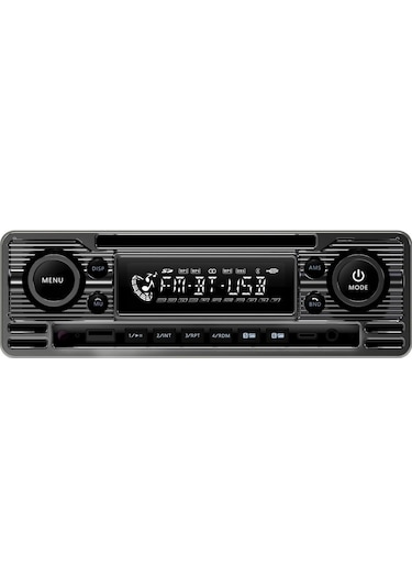 Soundmax Sx-mx65cl Retro Stil Teyp Bluetooth/usb/aux/fm/4 50w/mp3