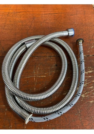 Ipli Örgülü Hortum 1.50-1.60mt Adetli 3 Adet GüMÜŞ