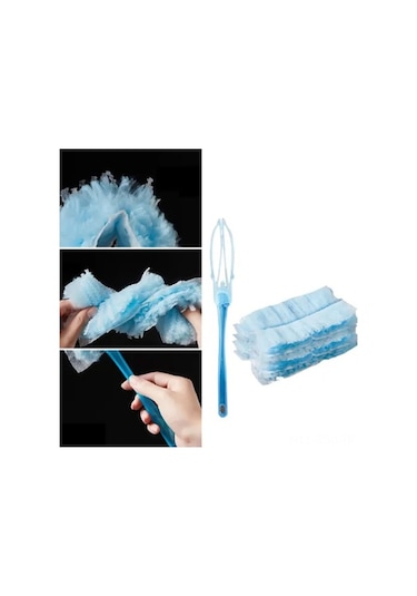 Pazly Elektrostatik Toz Temizleyici - Mikrofiber Kancalı Toz Bezi Ev Ve Araç İçin