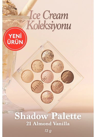 Dasique Mat Ve Işıltılı Renk Seçenekleri Sunan Far Paleti Shadow Palette 21 Almond Vanilla 21 Almond Vanilla