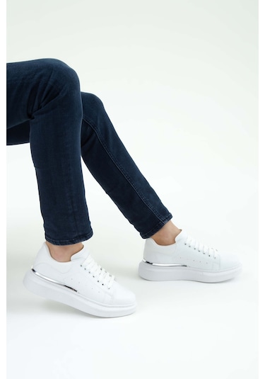 Tamer Tanca Erkek Vegan Beyaz Sneakers & Spor Ayakkabı 804 642 Erk Ayk Sk22/23 Beyaz