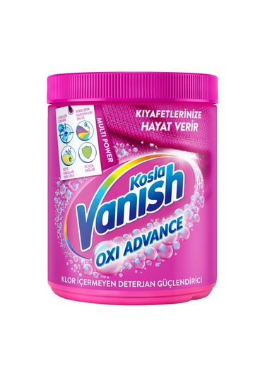 Vanish Kosla Multipower Çamaşır Leke Çıkarıcı Ve Deterjan Güçlendirici Toz 400 Gr Renkliler