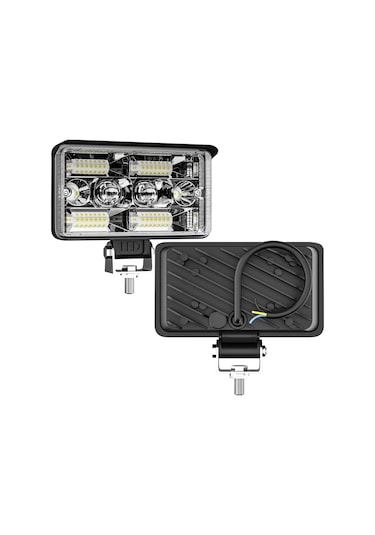 Off Road Delici Spotled 4 İnç 130 W Beyaz Sarı Çalışma Lambası