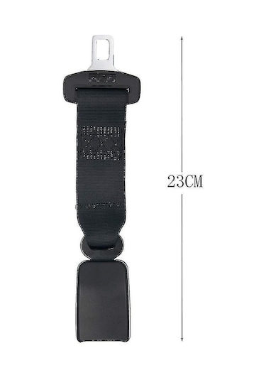 Ximistore9 Evrensel Emniyet Kemeri Uzatma Kayışı - 2'li Paket - 23cm - Konforlu Ve Güvenli Sürüş