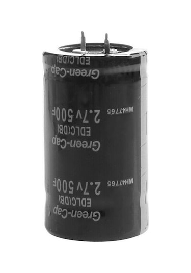 Yunboo 2.7v 500f Otomobil Süper Farad Kondansatörü, 35x60 Boyut, Metal Folyo Malzeme, 5 Adet Paket