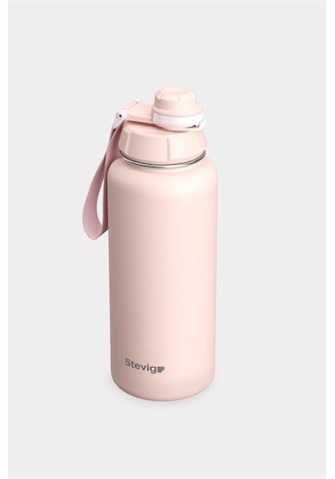 Stevig 1 Hand Leak-proof Sızdırmaz Çelik Termos 500 Ml Icy Pınk St-222