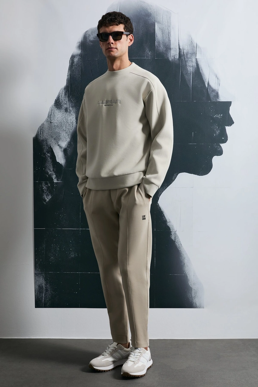 Lufian Erkek Rex Eşofman Altı 112050075 Bej Bej