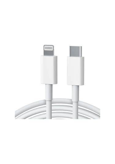 Micflip A01 2 Li Type-c To Type-c Pd & Type-c To Lightning Mfı Sertifikalı Şarj Kablosu 1.2m Beyaz