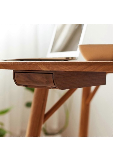 Ganzhoushop Masa Altı Kendinden Yapışkanlı Saklama Kutusu Çekmece Kırtasiye Düzenleyici Ev Dolabı Bitirme Kutusuev Depolama Malzemeleri