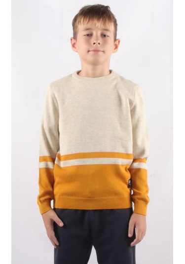 Alexandergardı Bisiklet Yaka Çocuk Triko Kazak C21-18668 001