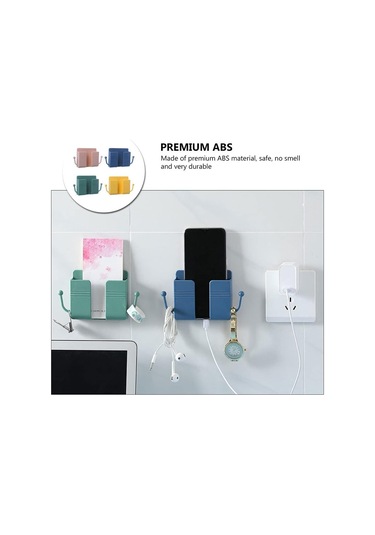 Larimar Kancalı Kumanda Ve Telefon Standı - 9014371410956lmr Çok Renkli