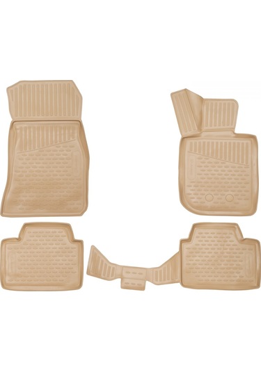 Element Bmw 3 Serisi G20 2019-sonrası Bej Renk 3d Havuzlu Paspas