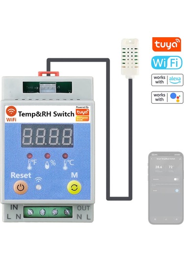 Suofeng Tuya Wifi Akıllı Toprak Ölçer: Ses Kontrolü, Cihaz Paylaşımı Ve Uyumluluk İle Kullanım Kolaylığı