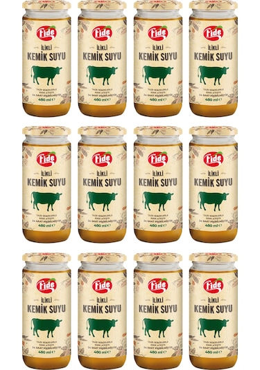 Fide İlikli Kemik Suyu 12 x 480 ML