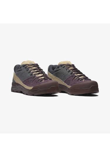 Salomon X-alp Suede Unisex Sneaker Plum Perfect L47876200 Mor