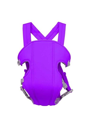 Pazly 3-16 Ay Ergonomik Bebek Taşıyıcı Ön/arka Dönük Mesh Kanguru Mor Mor