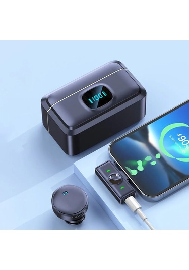 Plentiful Mıknatıslı Kablosuz Yaka Mikrofonu Çift Mikrofon