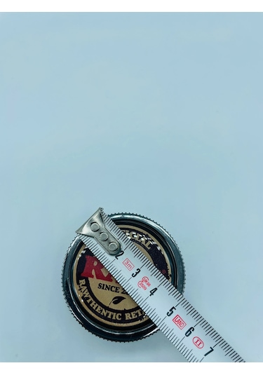 Raw Metal 2parça Tutun Öğütücü Grinder 50 MM