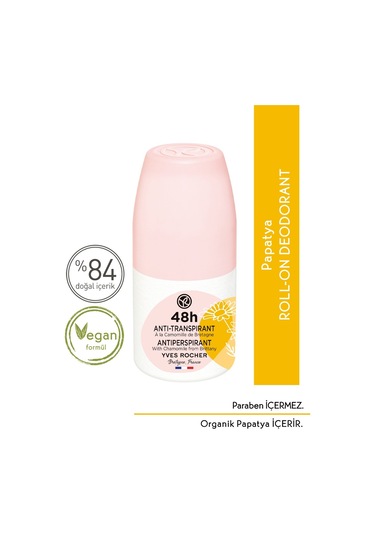 Yves Rocher Papatya Özlü Kadın Roll-On Deodorant 50 ML
