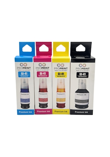 Proprint Canon G2460 4 Renk Mürekkep 135 Ml - 70 Ml Gı-41