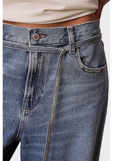 Calvin Klein Bayan Kot Pantolon Lv047e752g 3ns Mavi Mavi Calvin Klein Bayan Kot Pantolon Lv047e752g 3ns Mavi Mavi