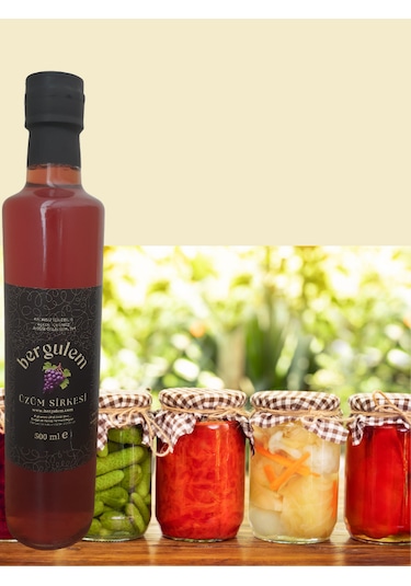 Bergulem Doğal Üzüm Sirkesi 500 ML