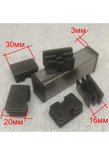 Shustov And Ko 20x30 Mm Tıpa 10 Adet. 171560955 Siyah