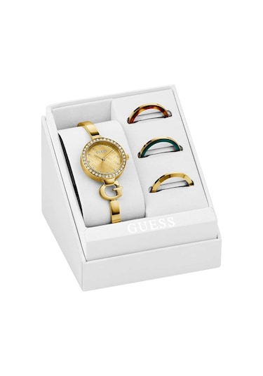 Guess Gugw0999l2 Kadın Kol Saati Altın