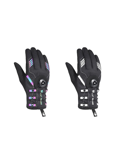 West Bıkıng Bisiklet Nefes Alabilir Dokunmatik Ekran Kendinden Kilitli Tokalı Eldiven 001