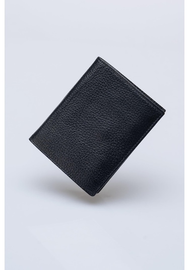 DERİNSS DRC7011 Hakiki Deri Erkek Siyah Cüzdan