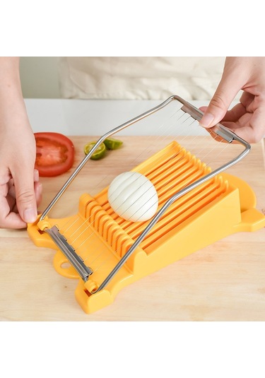 Cbtx Ja-958 Öğle Yemeği Et Jambon Dilimleme Ev Meyve Kesici Muz Dilimlenmiş Mutfak Yumurta Kesici Sarı
